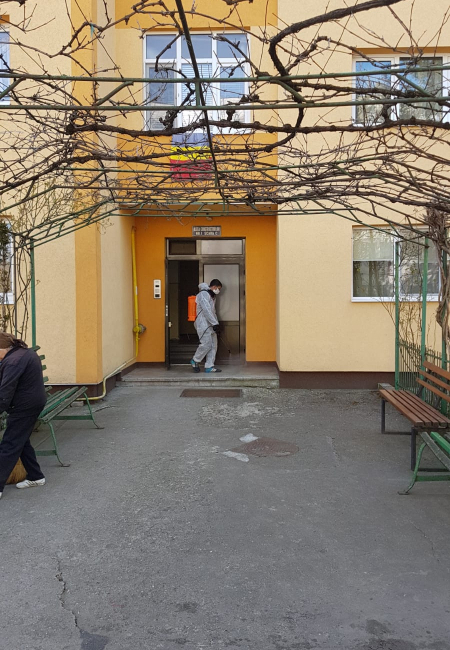 dezinfectare scari de bloc 
